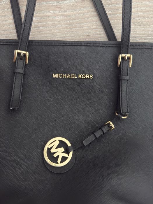 Голяма черна чанта Michael Kors