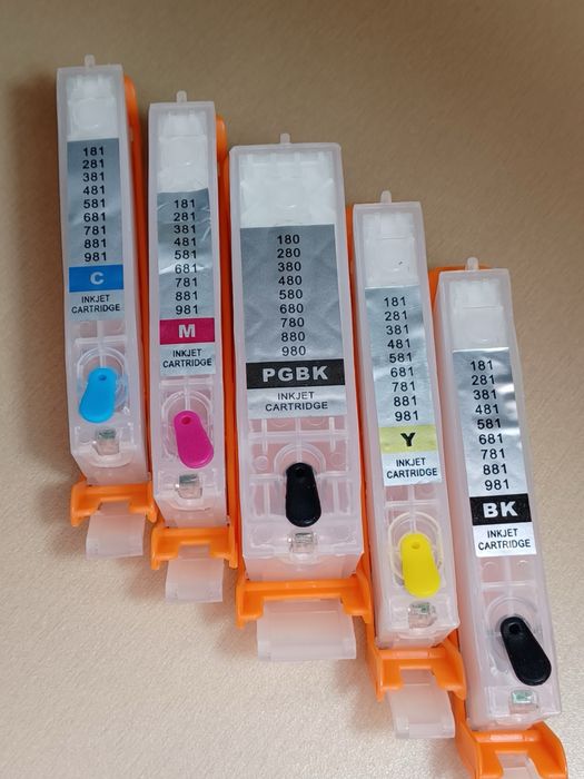 Мастилници Canon PGI-580 / CLI-581 – съвместими с чип