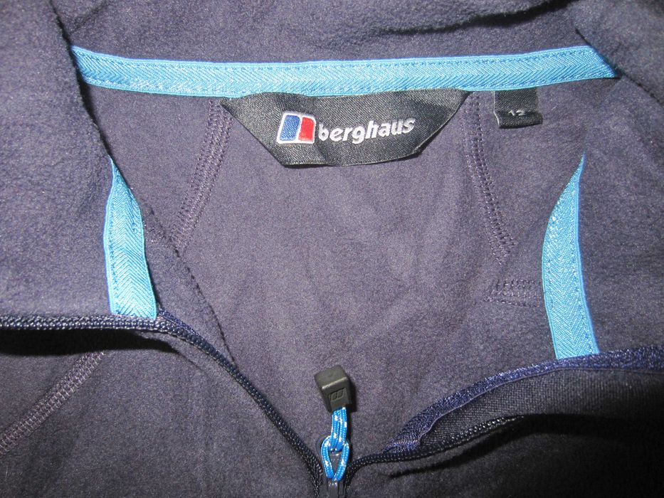 Bluza dama Berghaus, masura M( 12), polartec, mov-negru, stare f.buna