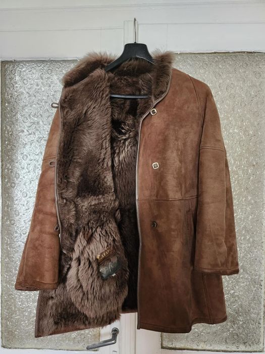 Palton de piele marimea 46