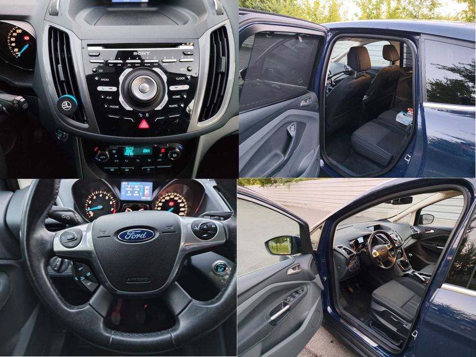 Ford C-Max Titanium 1.0 EcoBoost foarte dotat - an 2014 - RAR efectuat - toate actele pentru inmatriculare disponibile