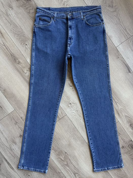 Blugi WRANGLER Albastru Barbati | Marime 36 x 34 (Talie 91 cm)