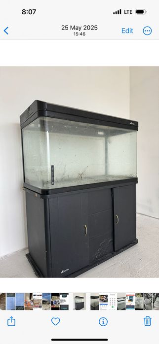 аквариум с  шкаф