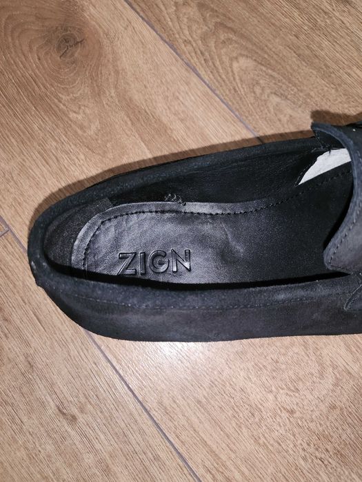 Дамски обувки естествена кожа и естествен набук Zign  40 номер