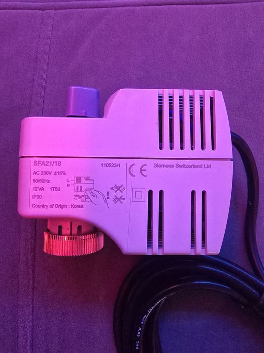 Servomotor Siemens Acvatix SFA21/18
