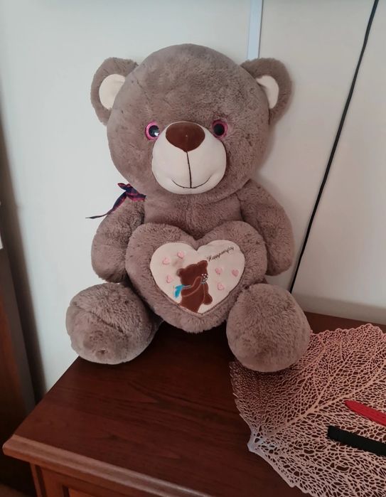 Ursuleț de plus  cu inimioara