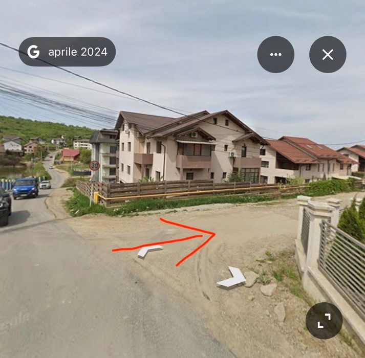 Teren intravilan 750mp Hlincea Manta Rosie