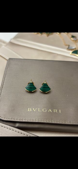 Сотуар BVLGARI Divas Dream. Золото 750 пробы. Серьги с бриллиантами.