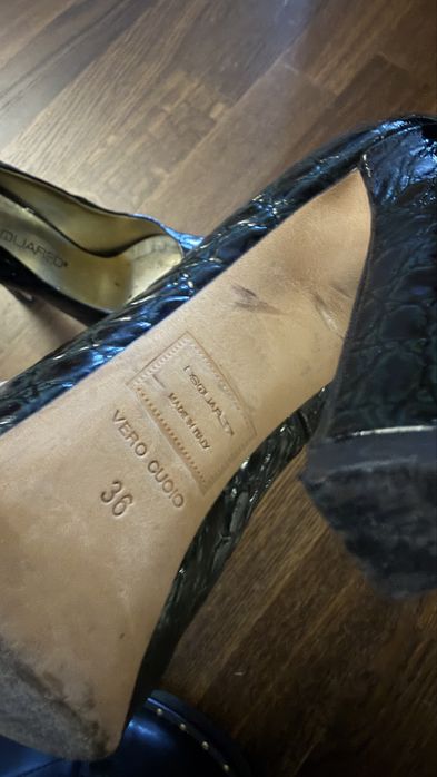 Pantofi cu platforma Dsquared2