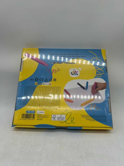 Set mare de creioane de ceară triunghiulare Triwax Jovi/300 de bucăți