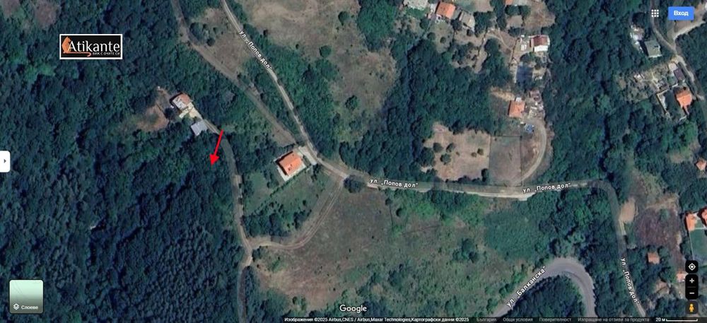 Продава се Парцел в Банкя - 1432 кв.м за 21 €/кв.м - Снимка #2