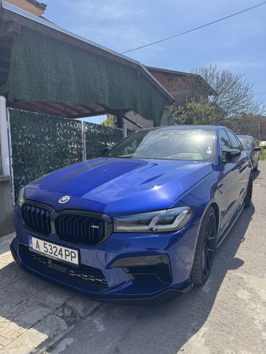 Преден Лип Спойлер за BMW G30 G31 F90 M5 / Лип Спойлер НОЖ БМВ Г30 Г31 Ф90 М5