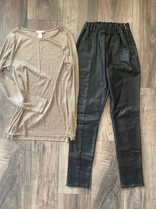 Клинове/панталони с блузи S