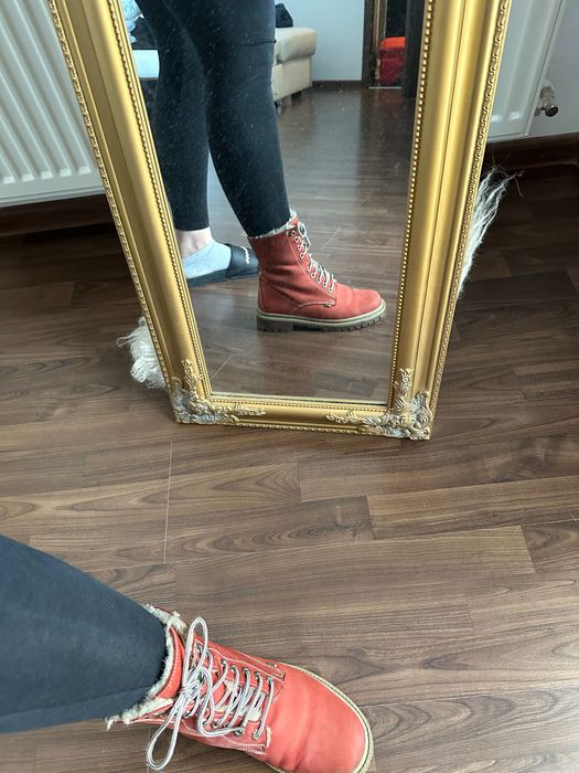 Bocanci piele naturală