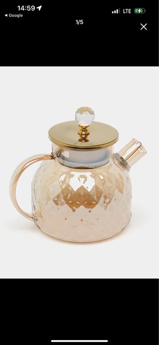 Стеклянные чайник