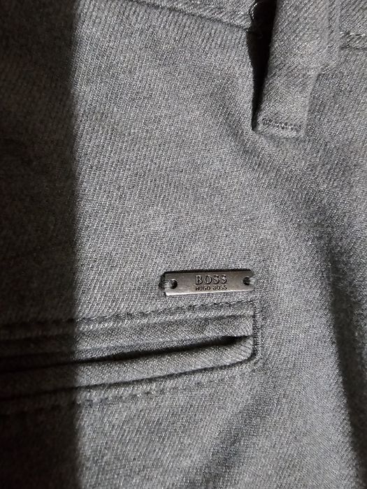 Hugo Boss Slim – мъжки елегантен панталон, сив