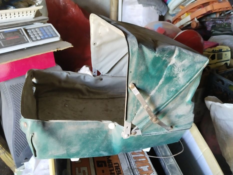 Санка для куклы алюминиевая