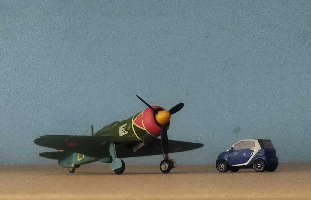 сборная модель самолёта Ла-7 1/72 NOVO РАРИТЕТ СССР!