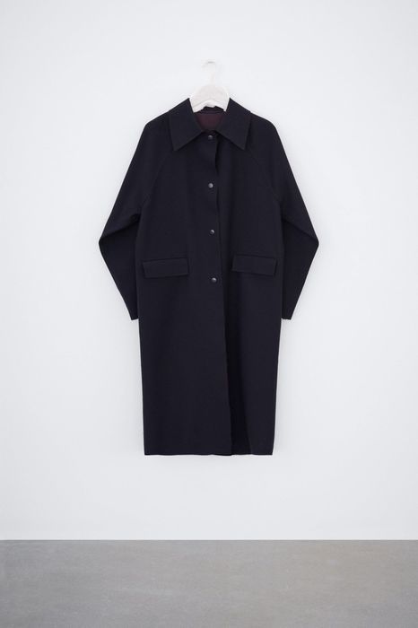 Palton lana /piele naturala Zara Kassel