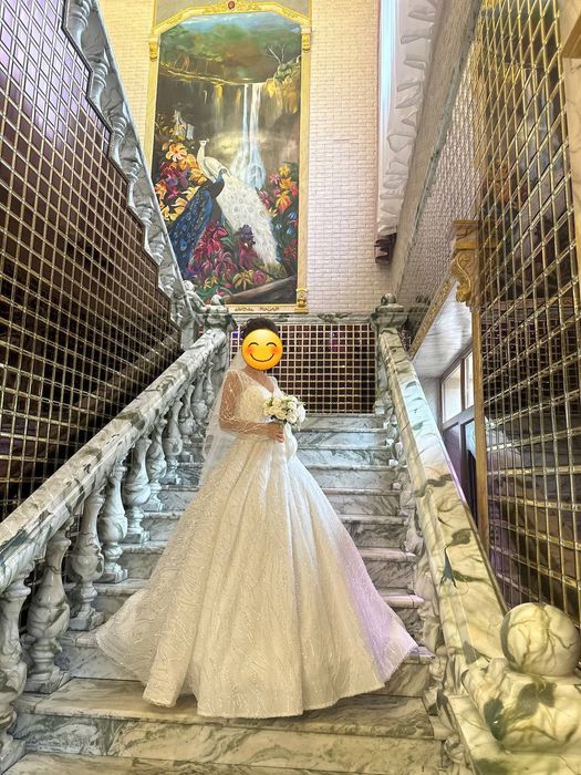 Роскошное свадебное платье