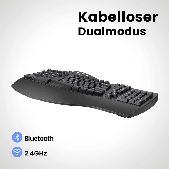 Tastatură Bluetooth® Perixx PERIBOARD-612BDE