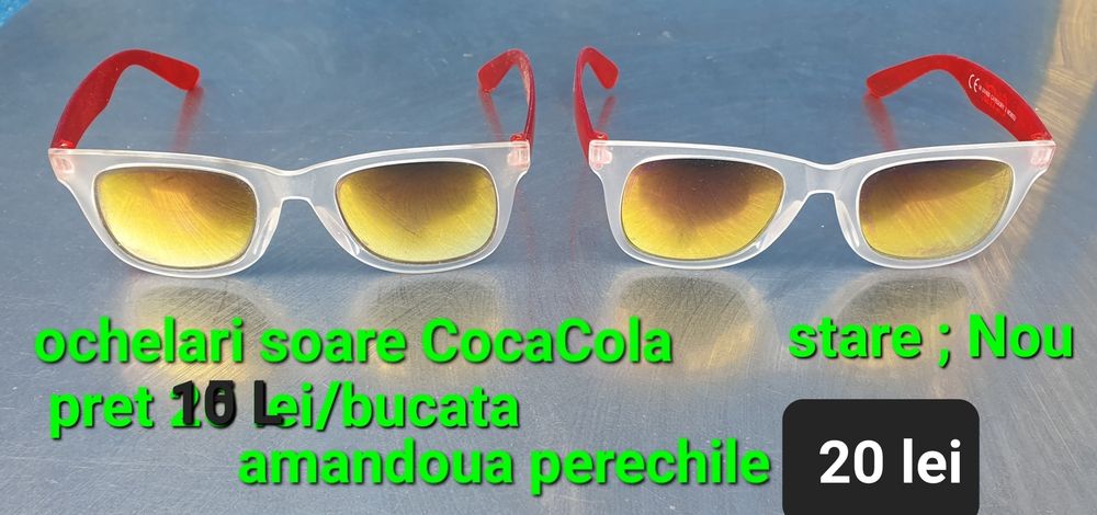 Ochelari CocaCola 2 perechi