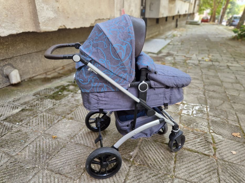 CHIPOLINO Комбинирана количка МАЛТА СКАЙ