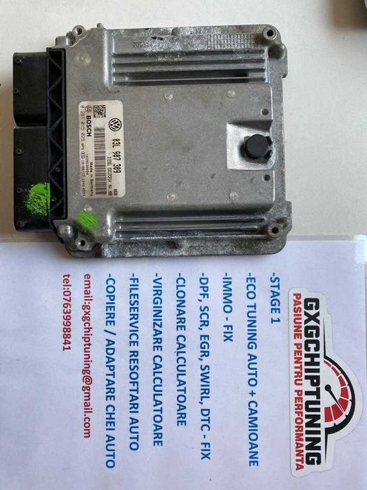 Calculator motor 03L907309, 0281015029 , Vw Passat (3C2) 2.0tdi