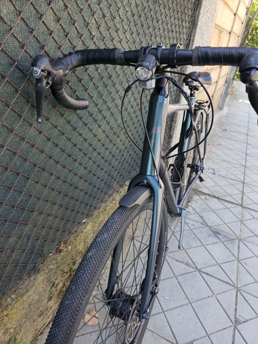Cube Nuroad Superlite XL рамка Гравел велосипед Алуминиев Дискови спирачки 2х8 Claris Shimano Оборудван,  динамо главина