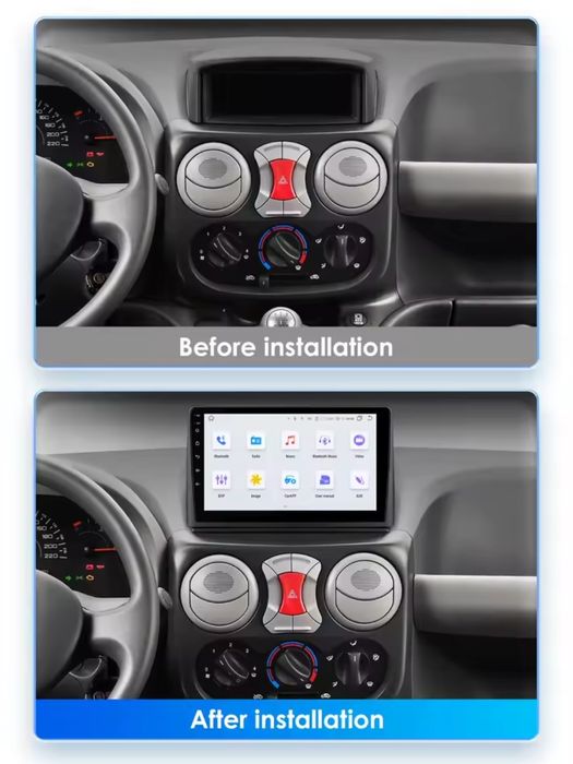 Navigatie Android Fiat Doblo Waze YouTube WiFi Internet GPS USB