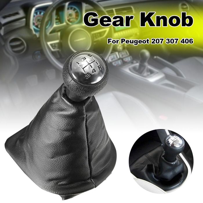 топка + маншон за скоростен лост к2 ma030, peugeot 207 , 307 , 307 ...