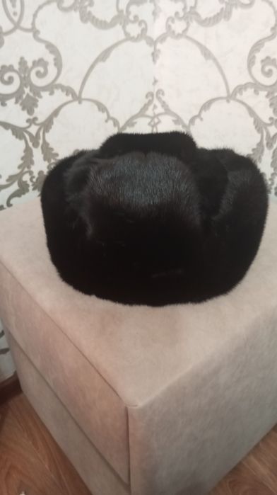 Норковая шапка ушанка