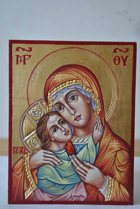 Ръчно рисувани икони от дипломиран реставратор