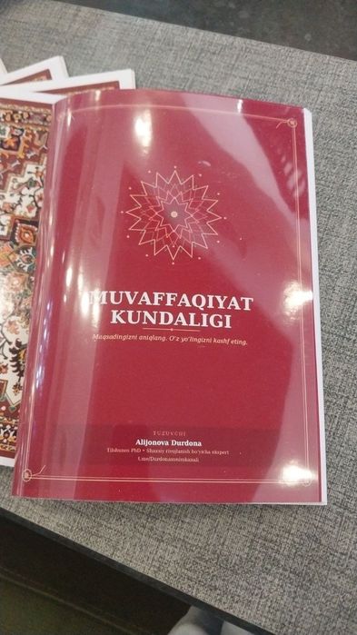 MUVAFFAQIYAT KUNDALIGI 21 kunlik odatlarni tuzish qo'llanmasi. Super!