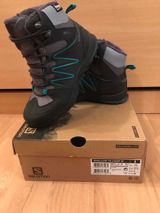 Детски чисто нови зимни туристически обувки Саломон Salomon