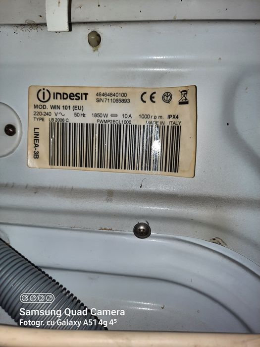 Dezmembrez masina spălat indesit
