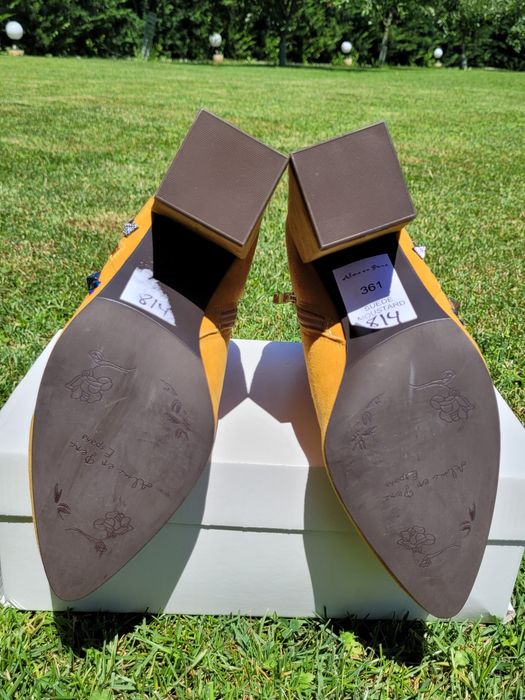 Botine, Alma en Pena, noi, piele naturală, marimea 37