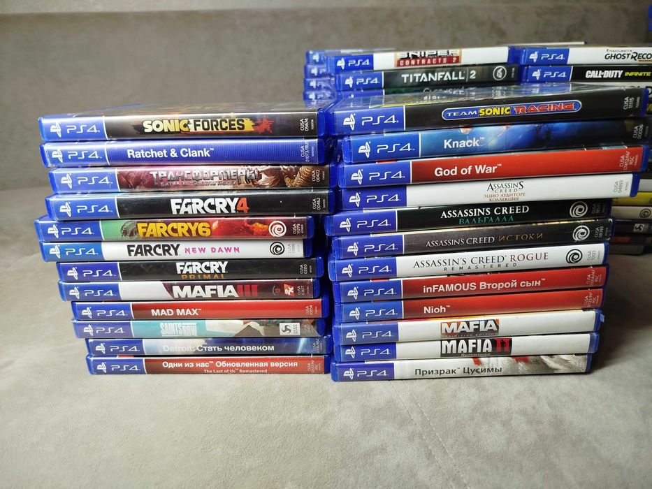 Диски PS4 PS5 Игры Playstation