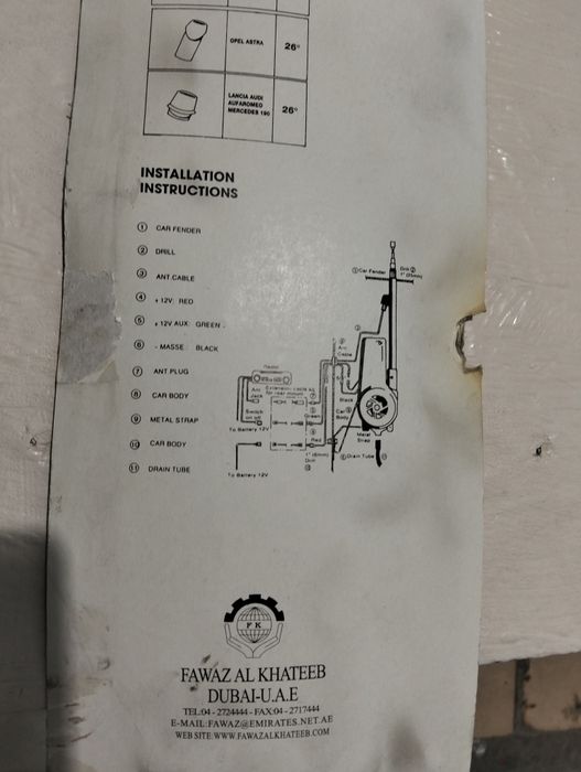 Антенна для автомобилей