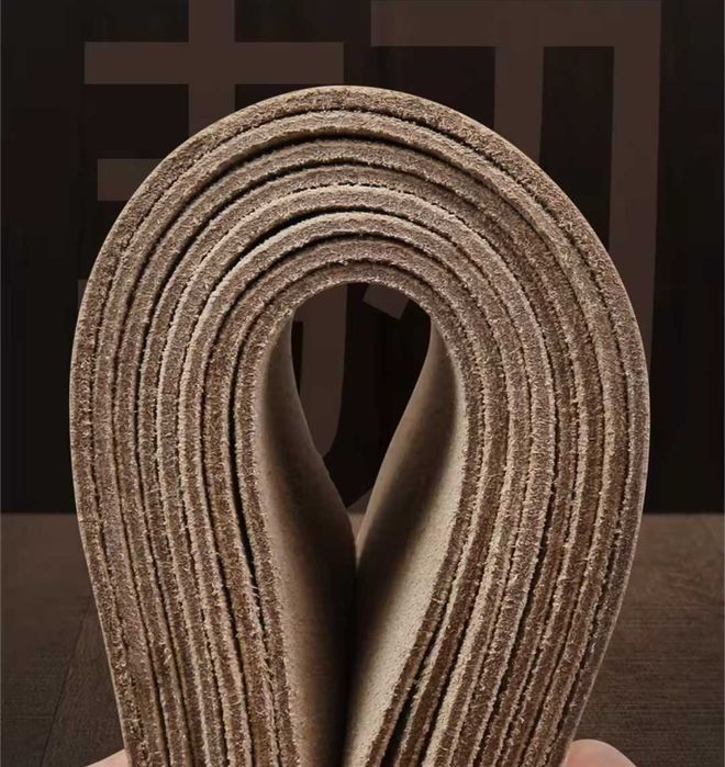 Двулицеви дишащи стелки за обувки естествена кожа до No46 29см унисекс