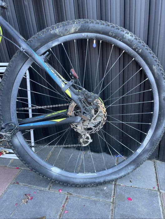 bicicleta sprint maverick 29″ hdb 430mm negru/lime/albastru