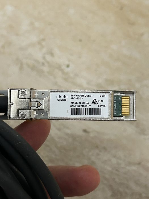 Cisco SFP-H10GB,Cablu SFP+ Cisco SFP-H10GB-CU5M /CU7M/CU3M,transceiver