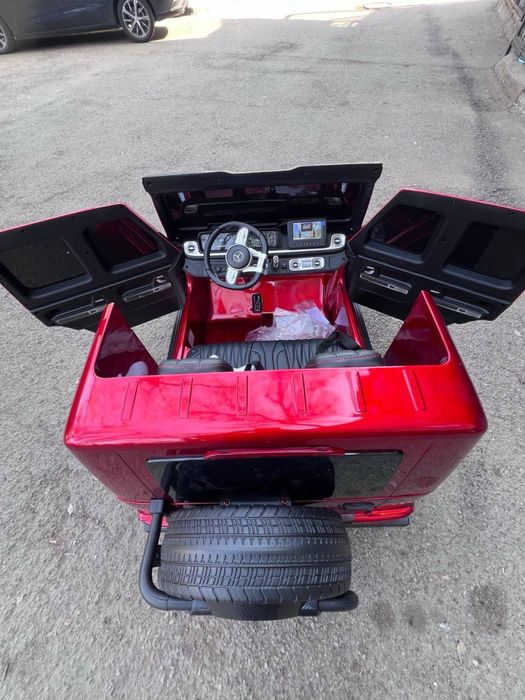 Детская машина с монитором 24вольт х2| Mercedez-Benz G63 4x4 доставка