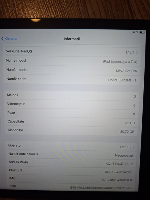 Ipad 7th Sim card celular 10,2 inch