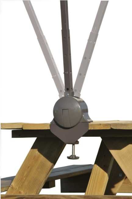 Преносим сенник за маса ShelterLogic Quick Clamp Shade Canopy 14563