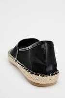 Дамски еспадрили с камъчета  и черни - прозрачни ZARA