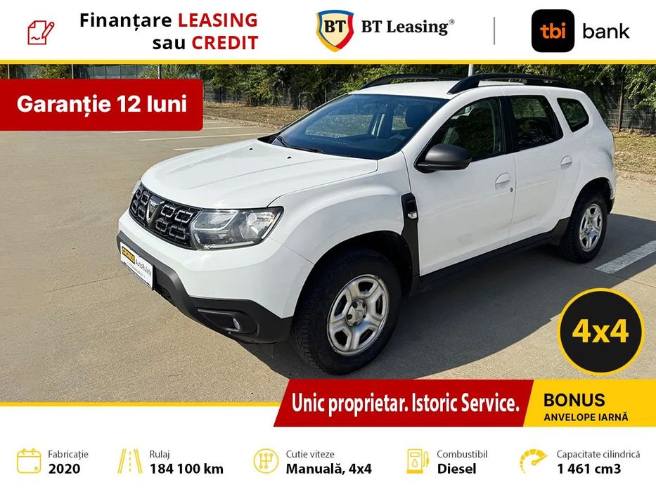 Dacia Duster 4x4 / TVA inclus, deductibil / Istoric service / 12 luni Garantie