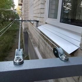 Установка и замена бельевых роликов и кронштейнов (сушилок) для белья.