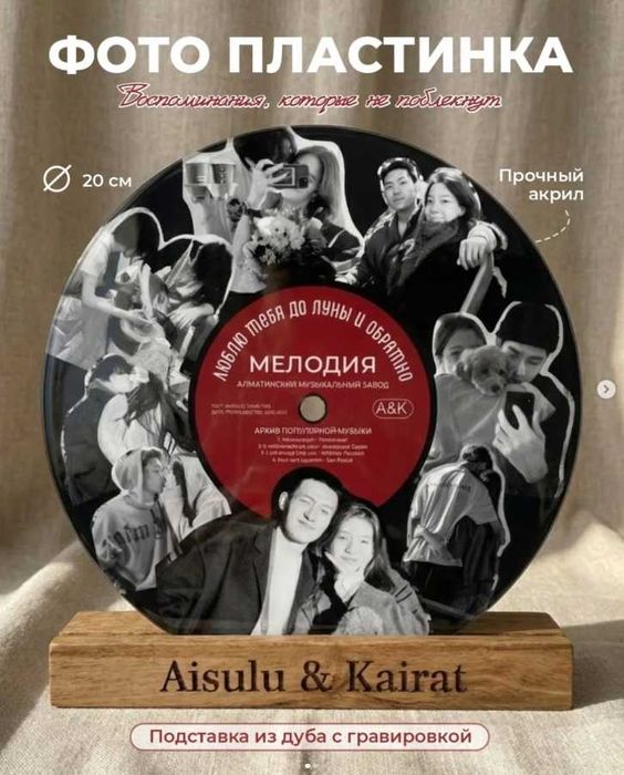 Подарок парню с фото