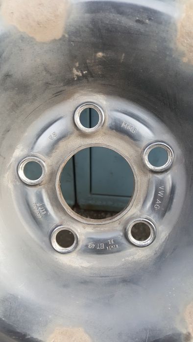железни джанти 5х100 vw с гуми 185 60 14 дебика